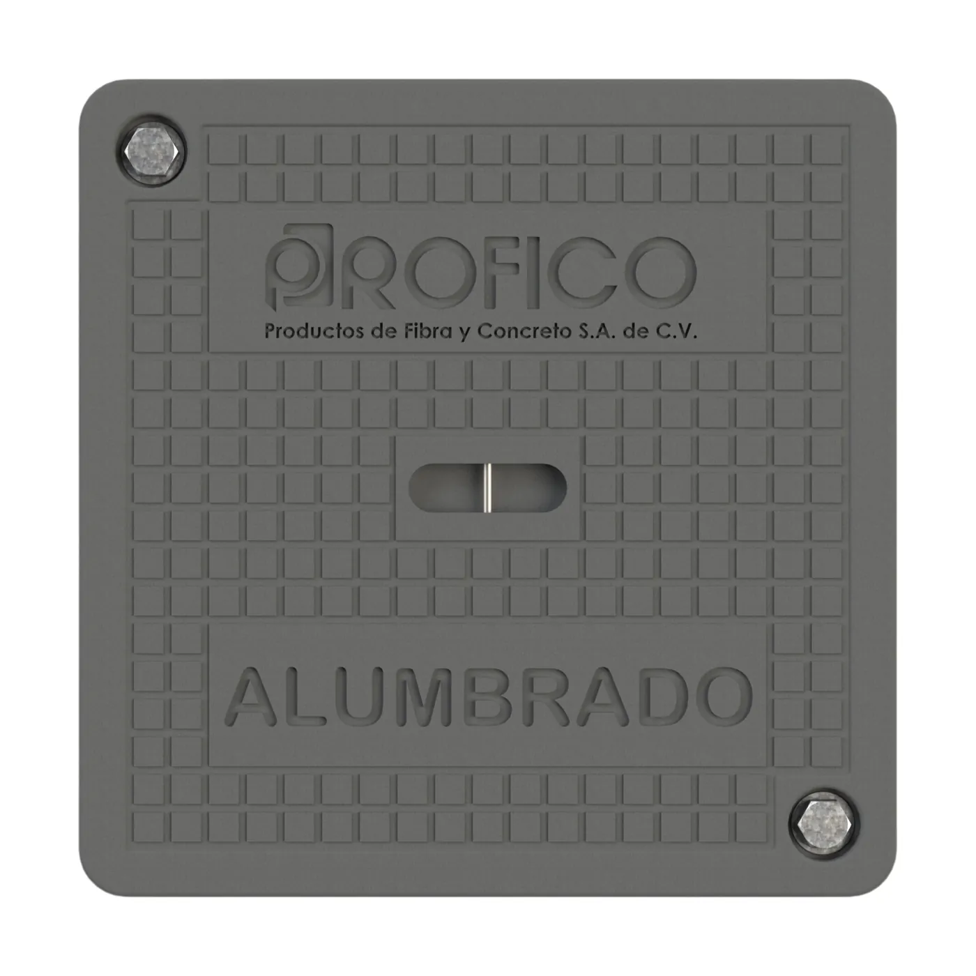 Tapa en Concreto polimérico de 40×40 cm para Registro híbrido