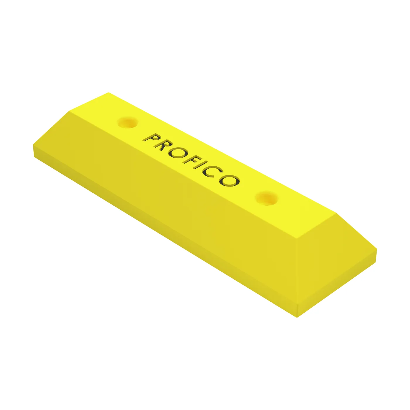 Tope para Estacionamiento de 15×50×7.5 cm Color Amarillo