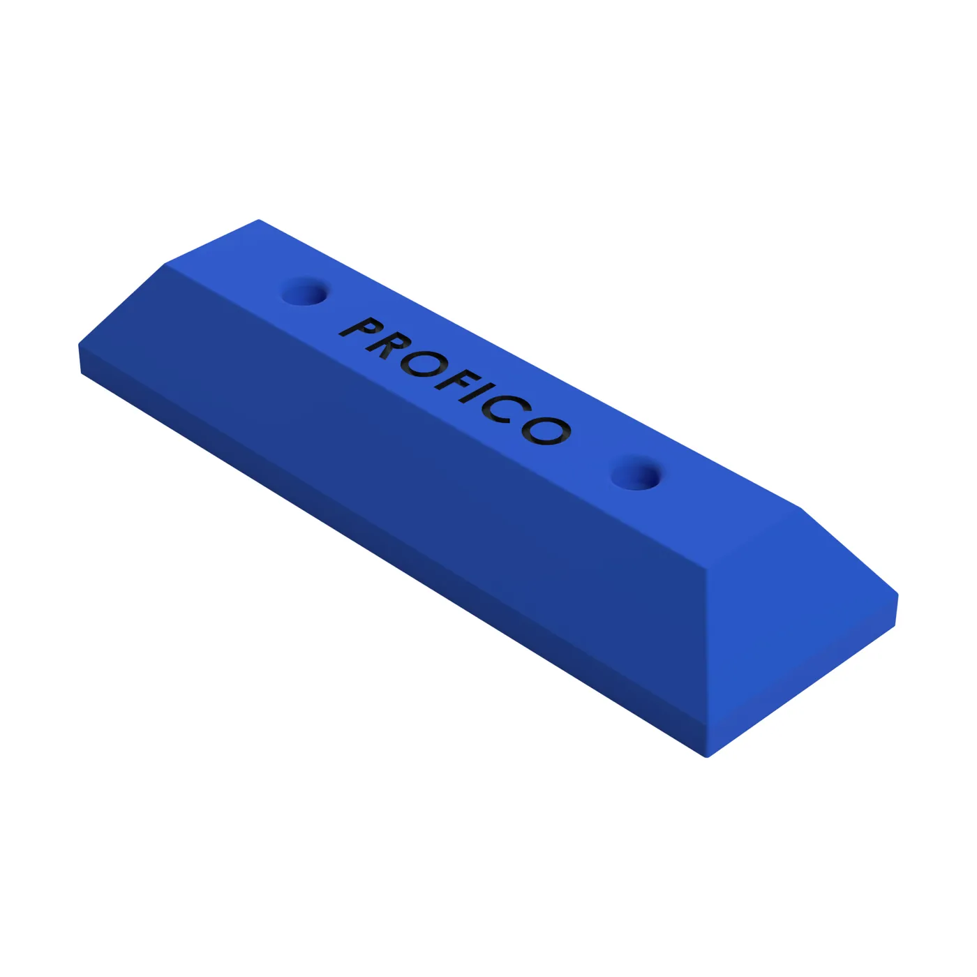 Tope para Estacionamiento de 15×50×7.5 cm Color Azul